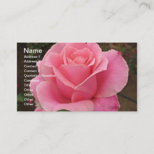 Roze Visitekaartje