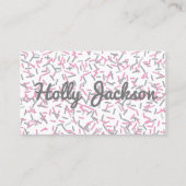 Roze Visitekaartjes (Voorkant)