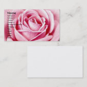 Roze Visitekaartjes (Voorkant / Achterkant)