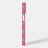 Roze vispatroon Case-Mate iPhone case (Achterkant / Rechts)