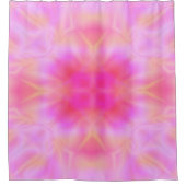 Roze vlam douchegordijn (Voorkant)