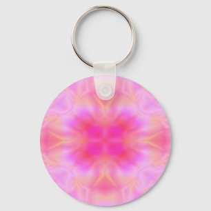 Roze vlam sleutelhanger