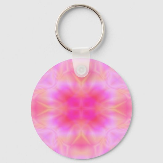 Roze vlam sleutelhanger (Voorkant)