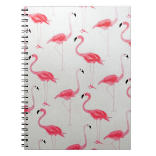 Roze vlamJargon Tekening Flamingo Artist Roze Wit Notitieboek