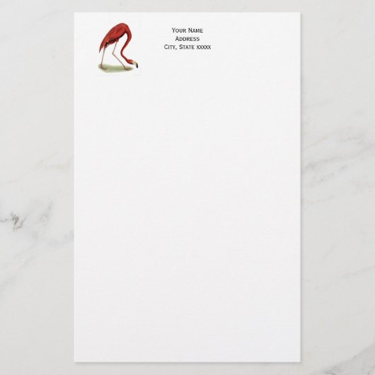  roze vlamJong #1 Briefpapier (Voorkant)