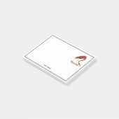 roze vlamJong #1 Post-it® Notes (Schuin)