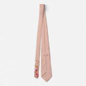 Roze Vlinder & Bloem Das (Achterkant)