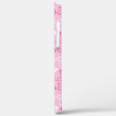 Roze Vlinder Case-Mate iPhone Case (Achterkant / Links)