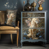 Roze Vlinder Fairy Horse Decoupage Craft Tissuepapier