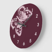 Roze vlinder grote klok (Hoek)