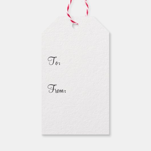 roze vlinderdruk cadeaulabel (Achterkant)