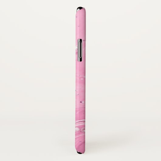 Roze vloeistof met peren Case-Mate iPhone case (Achterkant / rechts)