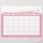Roze voelt beter Multomap Agenda brochure (Voorkant)