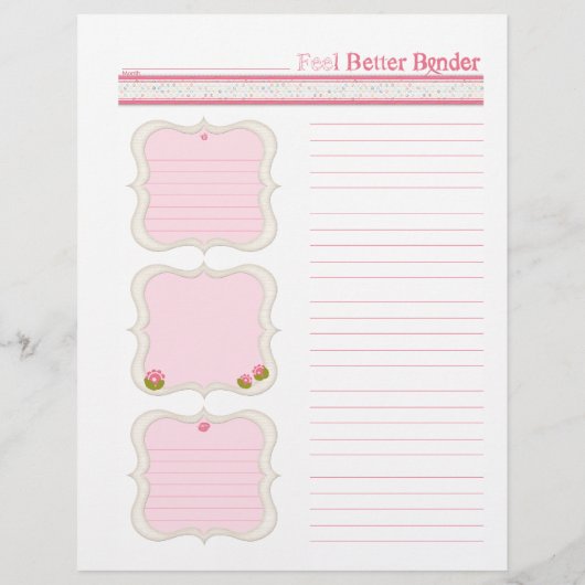 Roze voelt beter Multomap Agenda brochure (Achterkant)