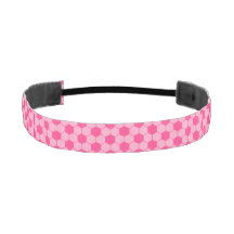 Roze Voetbal hoofdband