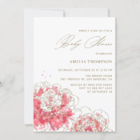 Roze volken | Aanbesteding Floral Baby shower