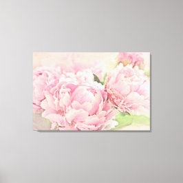 Roze volken canvas afdruk
