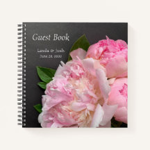 Roze volken op een donkergrijze bruiloft