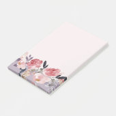 Roze volken post-it® notes (Schuin)