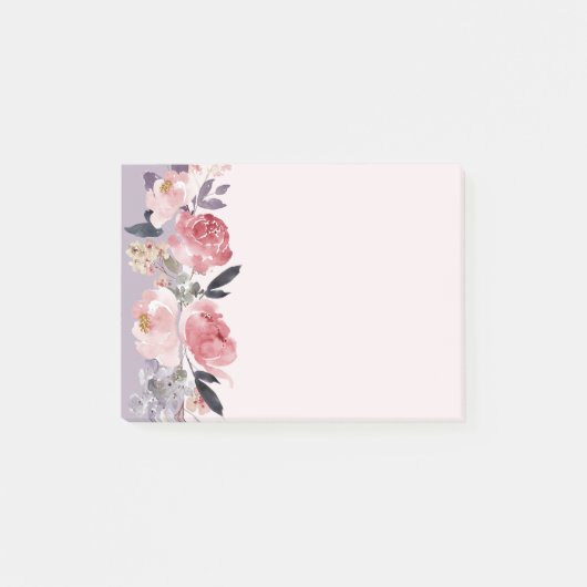 Roze volken post-it® notes (Voorkant)