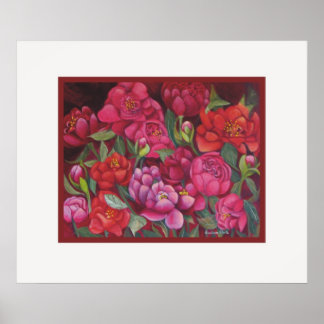 Roze volken poster