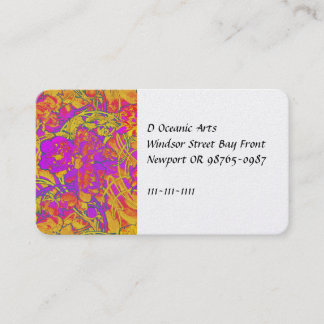 Roze volken visitekaartje
