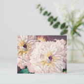 Roze volksmat Wenskaart (Staand voorkant)