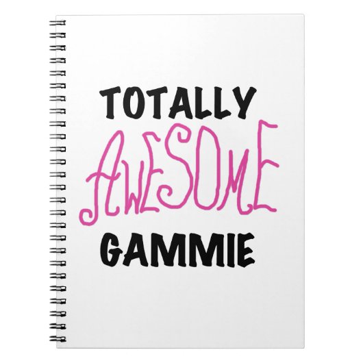 Roze Volledig Geweldige Gammie Gifts Notitieboek (Voorkant)