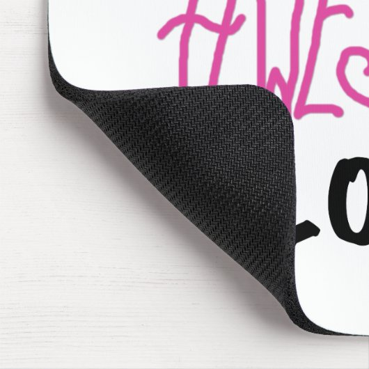 Roze Volledig Geweldige Lola T-shirts en geschenke Muismat (Hoek)