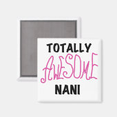 Roze Volledig Geweldige Nani T-shirts en geschenke Magneet (Voorkant / Achterkant)
