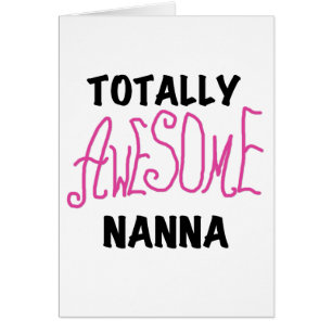 Roze Volledig Geweldige Nanna T-shirts en geschenk
