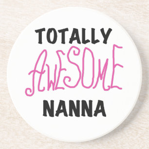 Roze Volledig Geweldige Nanna T-shirts en geschenk Zandsteen Onderzetter