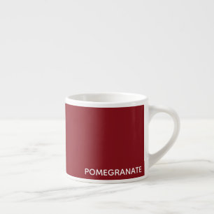 Roze voornaam espresso kop