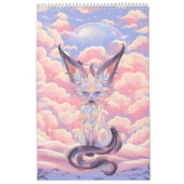 roze vossenkalenders kalender (Hoes)