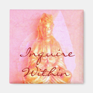 Roze vraag binnen magneet