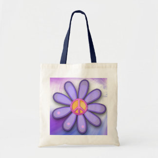  roze vredesbord tote bag
