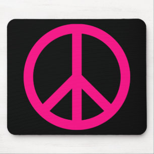 Roze Vredesteken Muismat
