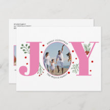 Roze Vreugde met bessen Kerstvakantie foto