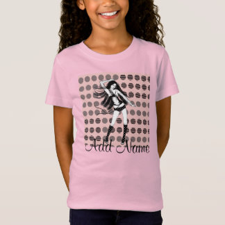roze vriendin danseres t-shirt