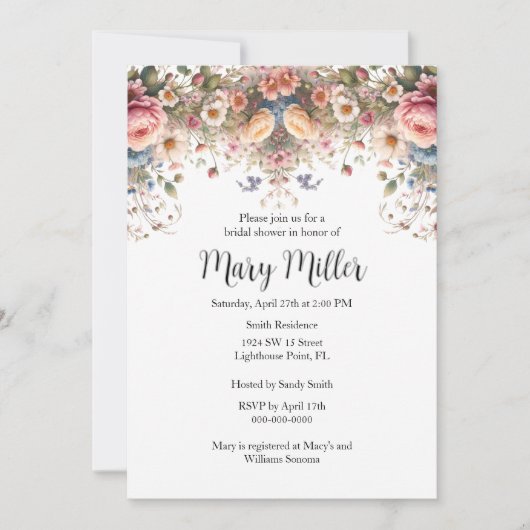 Roze Vrijgezellenfeest Kaart (Voorkant)