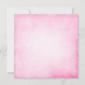  Roze Vrijgezellenfeest Kaart (Achterkant)