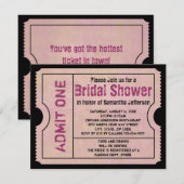  Roze Vrijgezellenfeest Ticket Uitnodigingen (Voorkant / Achterkant)