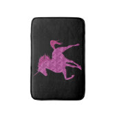 Roze Vuur Eenhoorn Badmat (Voorkant Verticaal)