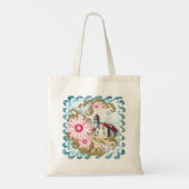Roze vuurtoren van Daisy Tote Bag (Achterkant)