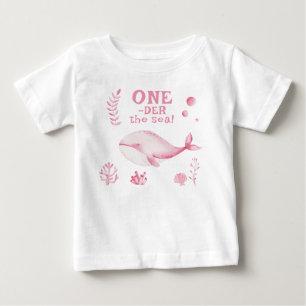 Roze Walvis Oneder De Zee 1e Verjaardag