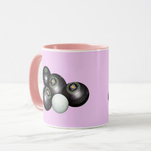 Roze wandelschoenen, koffie-Mok Mok