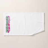 Roze washanddoekset bad handdoek (Handdoek)