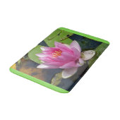 Roze water Lily Sluiten Bathmat Badmat (Gekanteld)