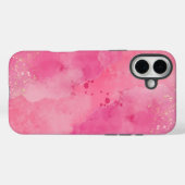 Roze Watercolor Linktree | Case-Mate iPhone Case (Achterkant (horizontaal))