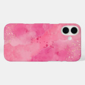 Roze Watercolor Linktree | Case-Mate iPhone Case (Achterkant (horizontaal))